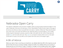 Tablet Screenshot of neopencarry.org